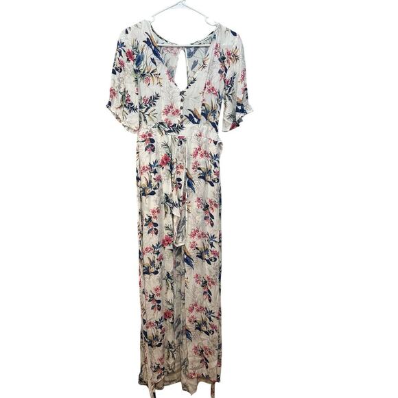 American Eagle Floral Romper Dress. Size 00 - Picture 2 of 8